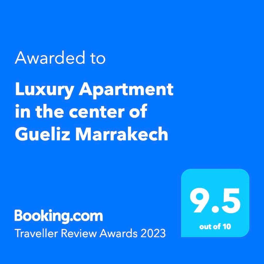 Luxury Apartment In The Center Of Gueliz Marrakech 马拉喀什 外观 照片